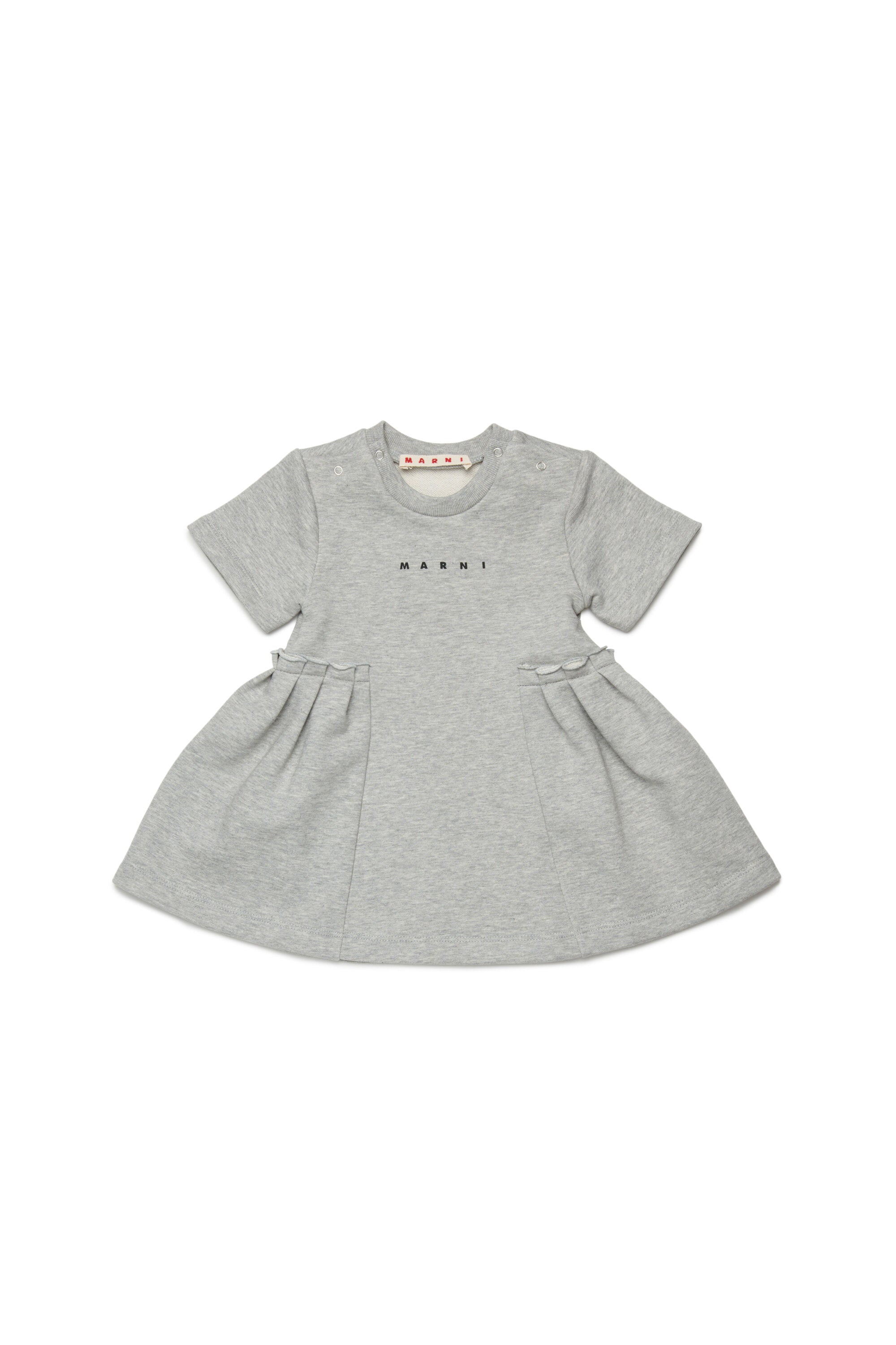 Kurzes Kleid mit Logo