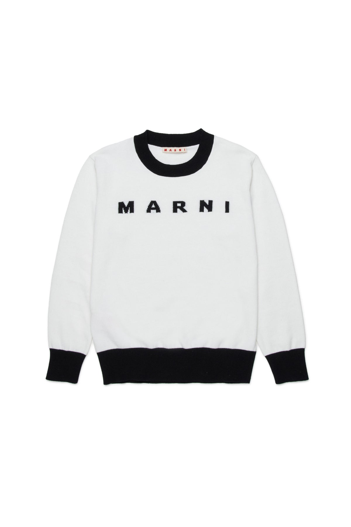 Pull à col rond avec logo
