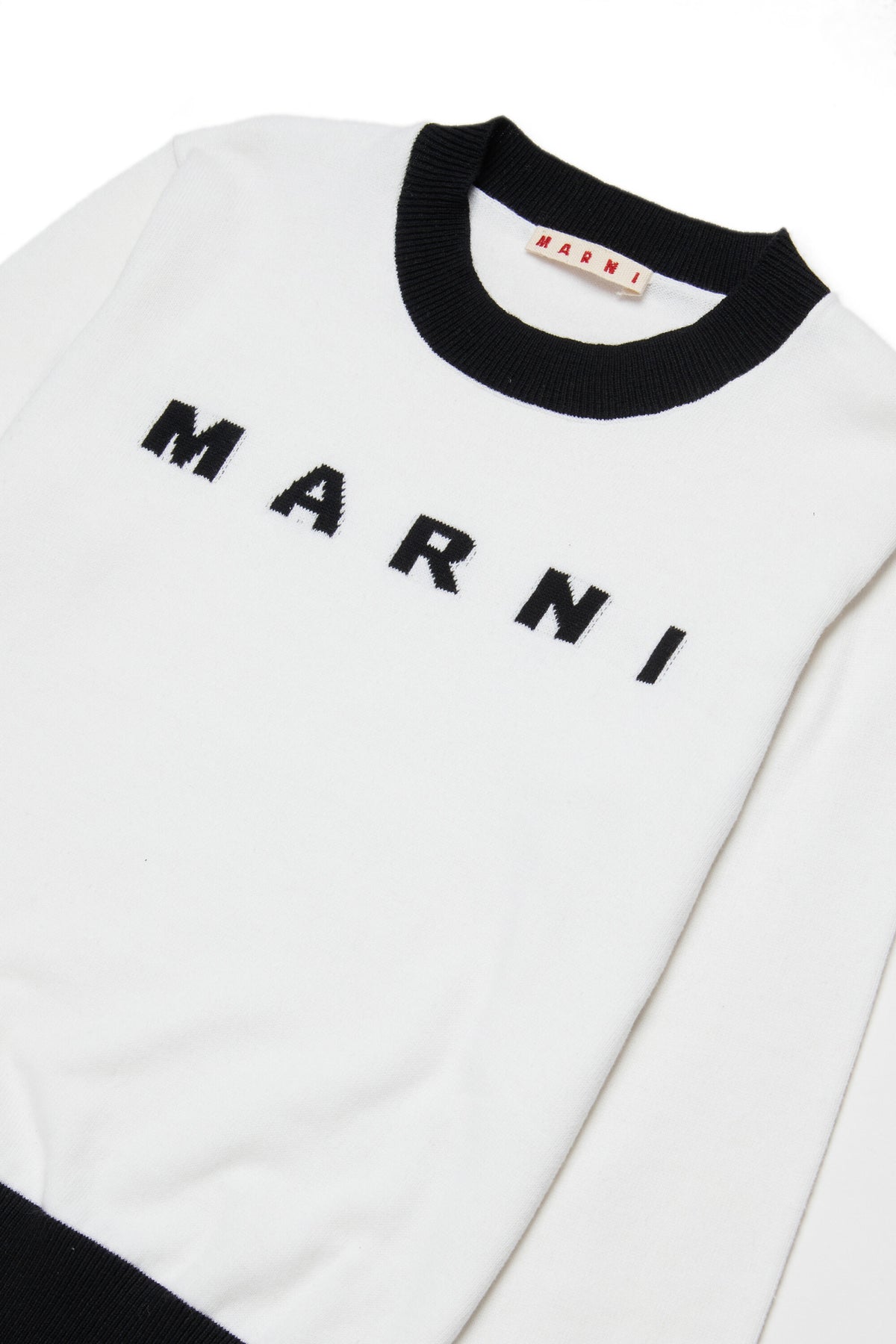 Pull à col rond avec logo
