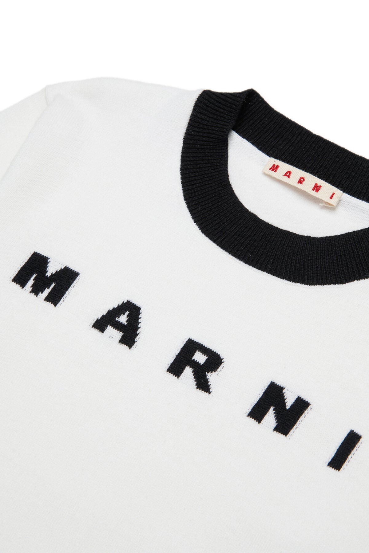 Pull à col rond avec logo