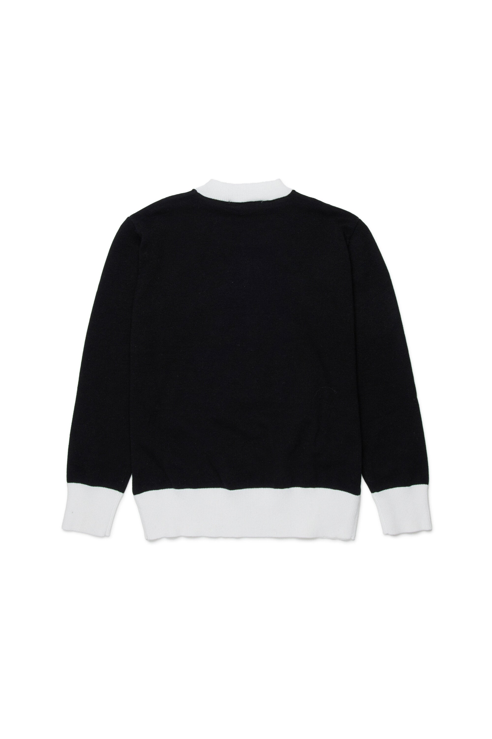 Pullover girocollo con logo