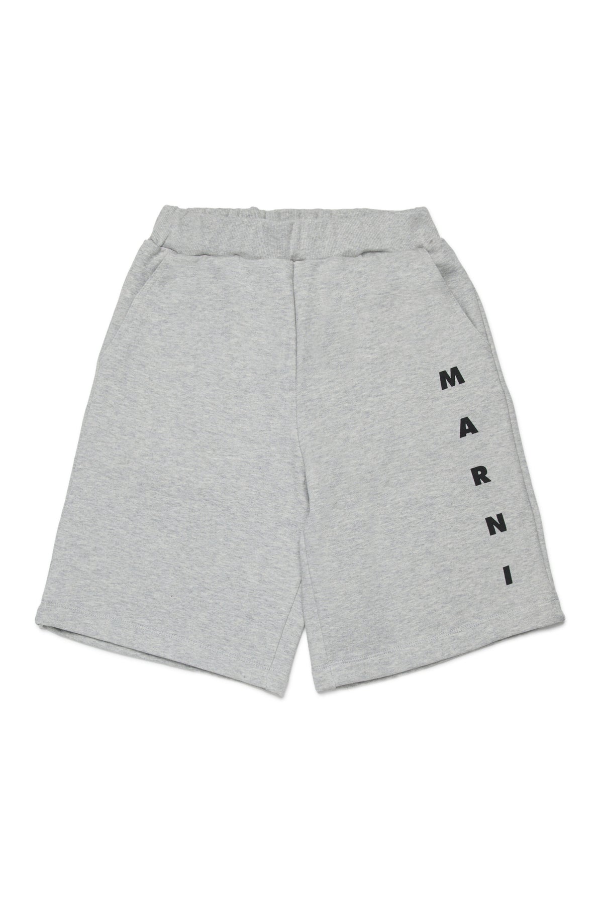Shorts in felpa con logo