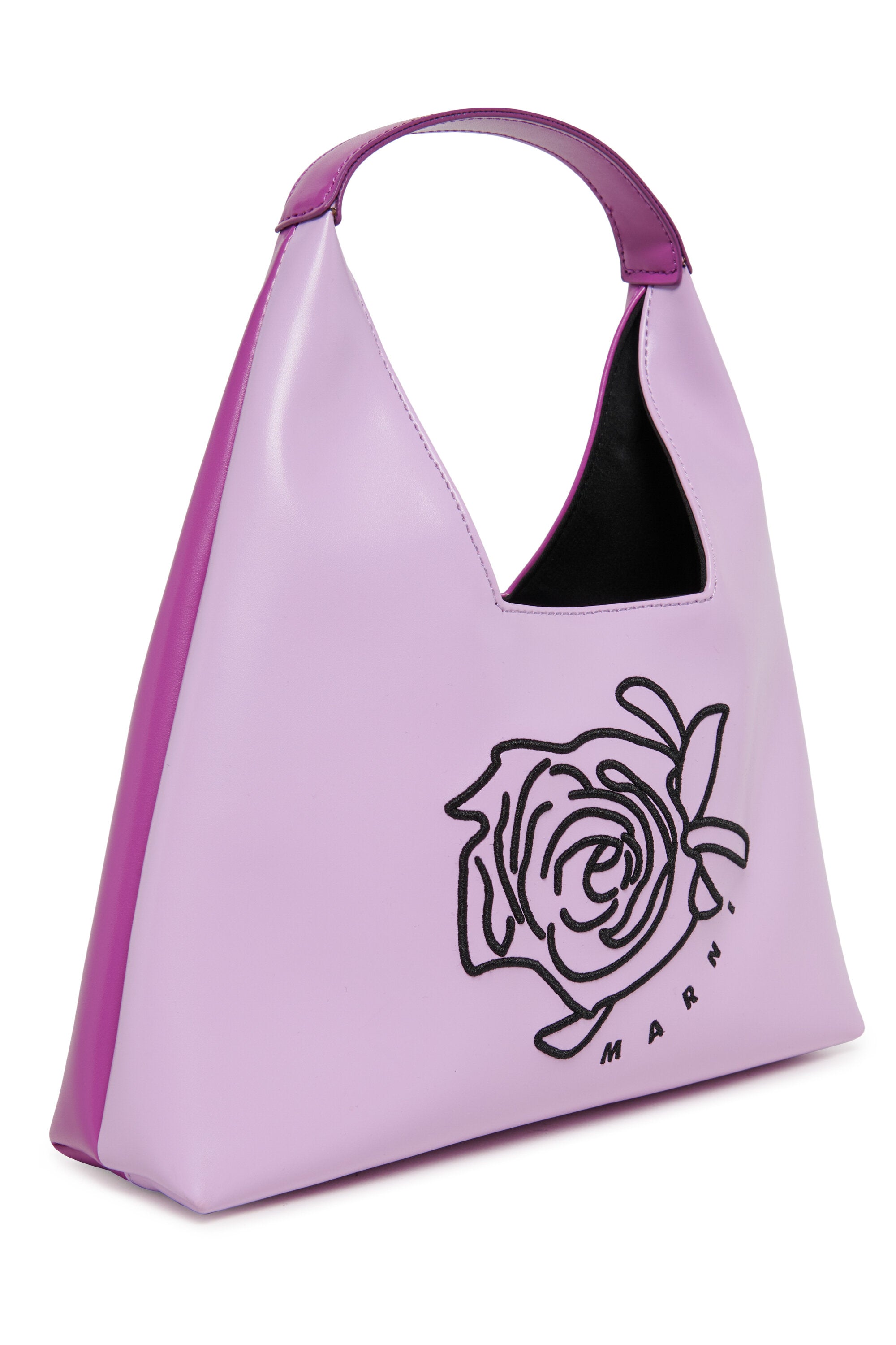 Borsa a spalla Diamond con motivo floreale