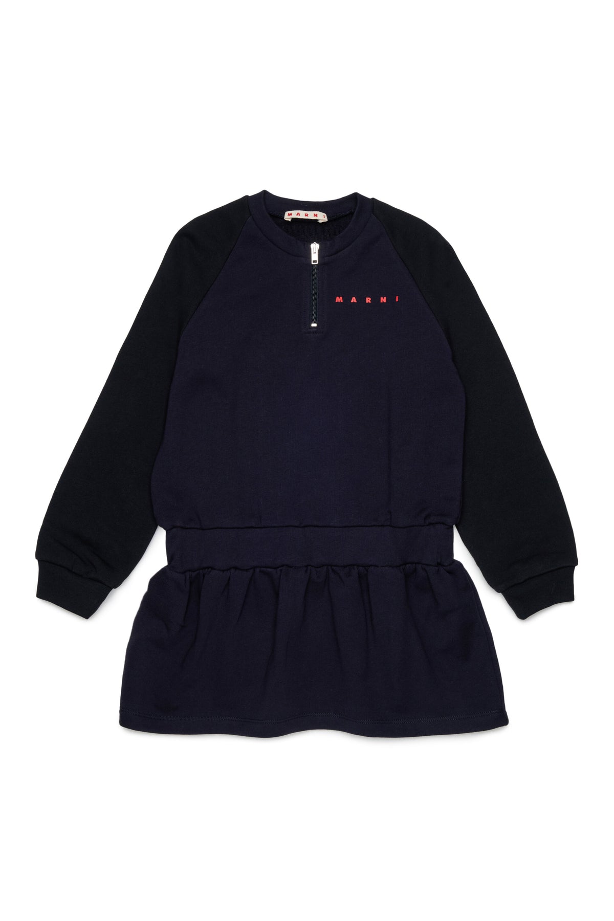 Vestido sudadera con logo