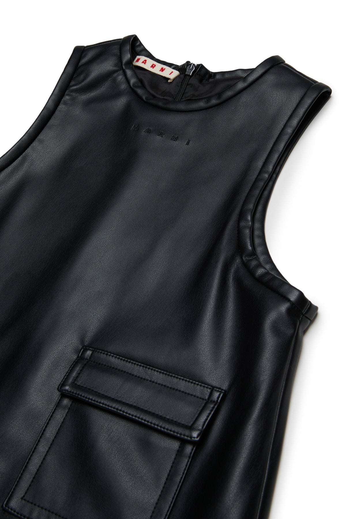 Vestido sin mangas con bolsillo