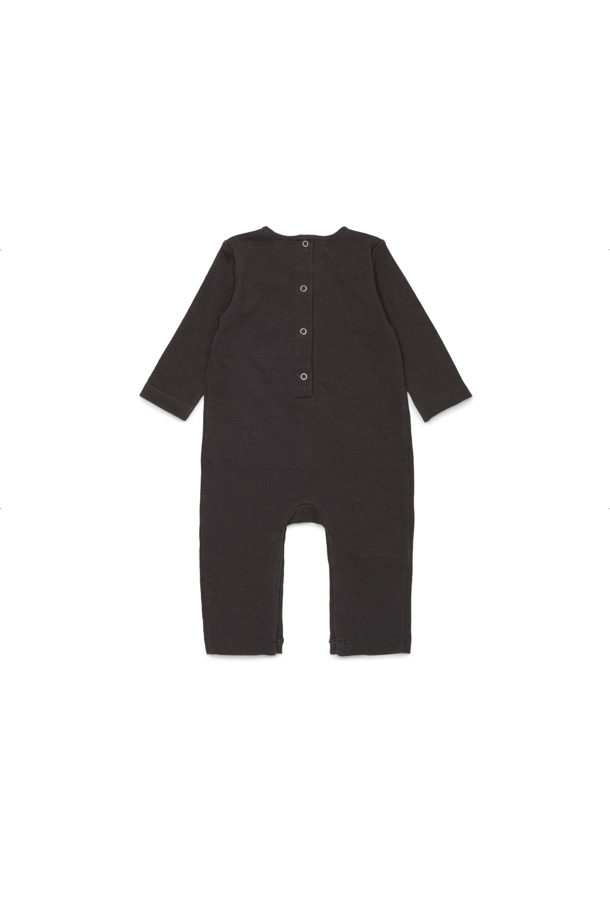Baby jumpsuit with front print
