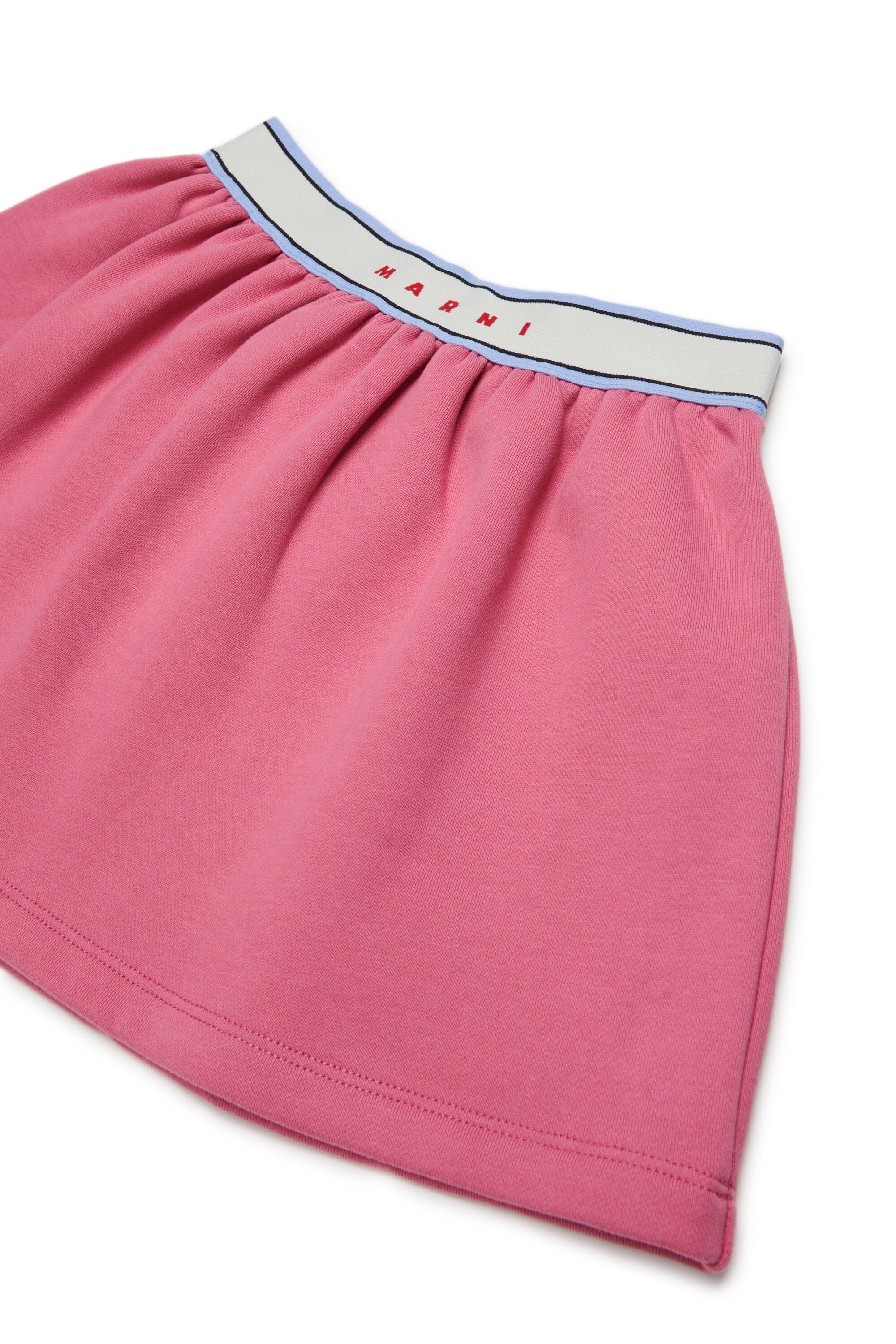 Mini skirt with logo