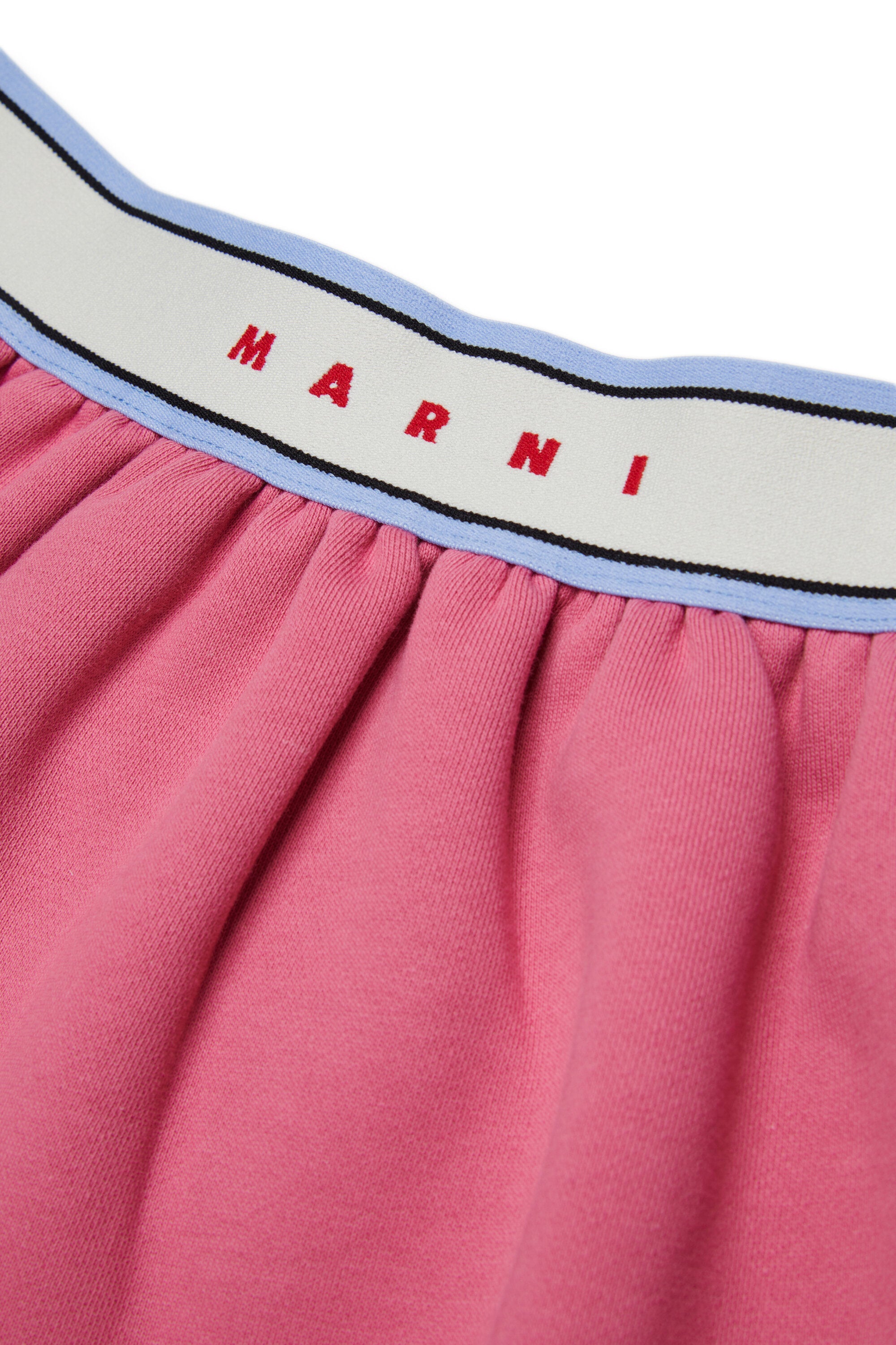 Mini skirt with logo