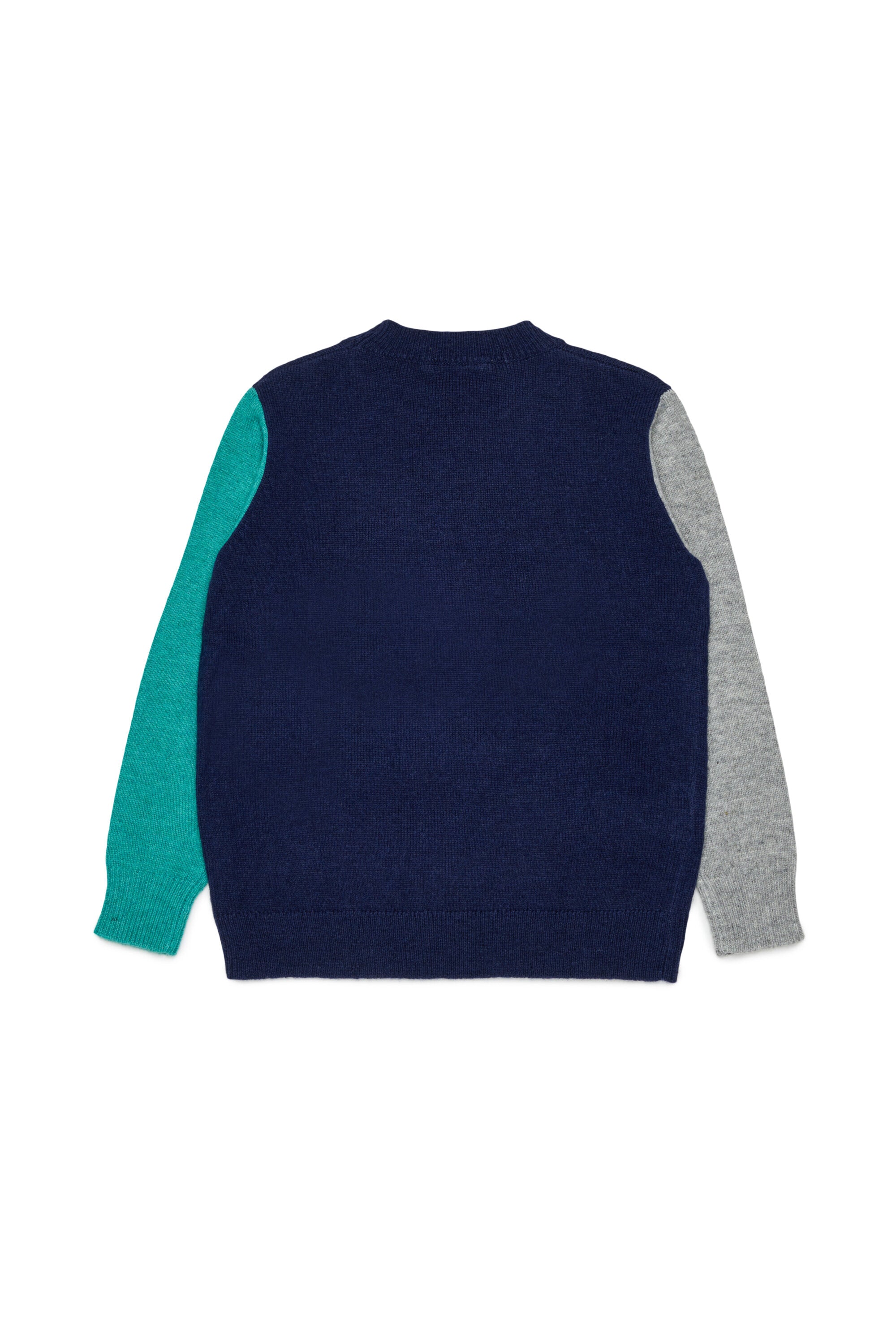Crew-neck pullover with logo