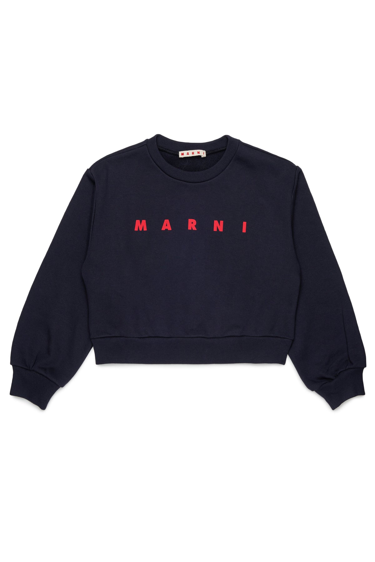 Sweatshirt mit Rundhalsausschnitt und Logo