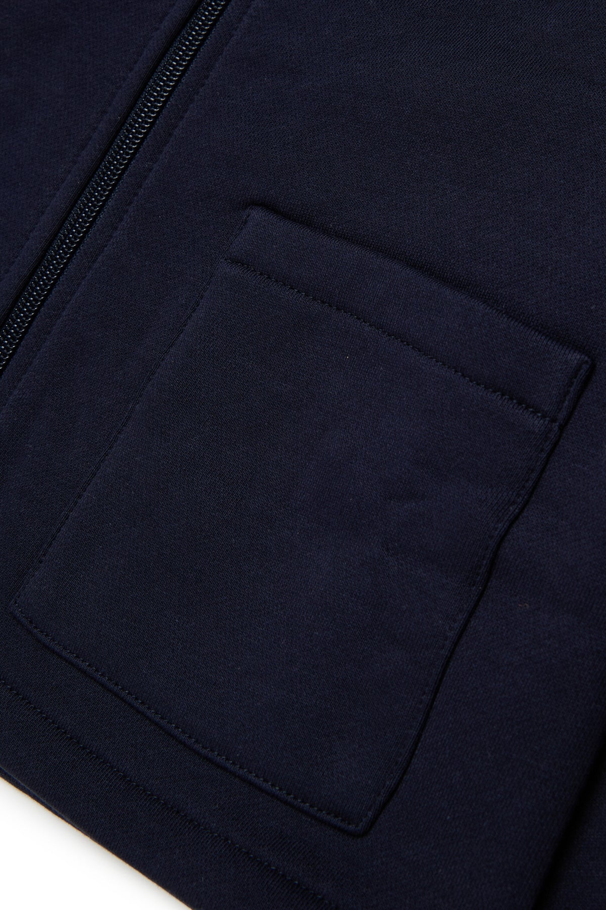 Sweat zippé avec logo