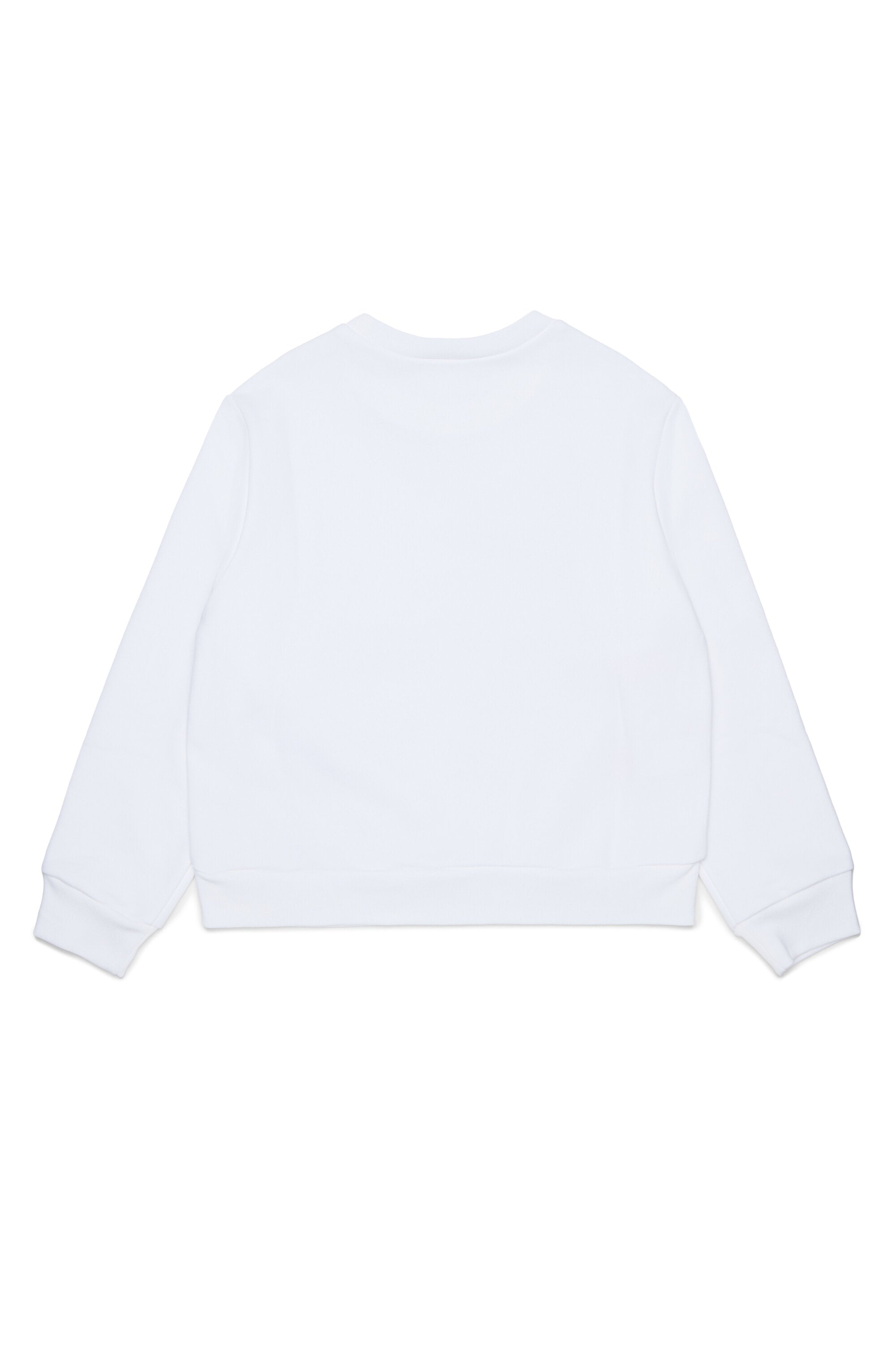 Sweatshirt mit Skater-Print und Rundhalsausschnitt