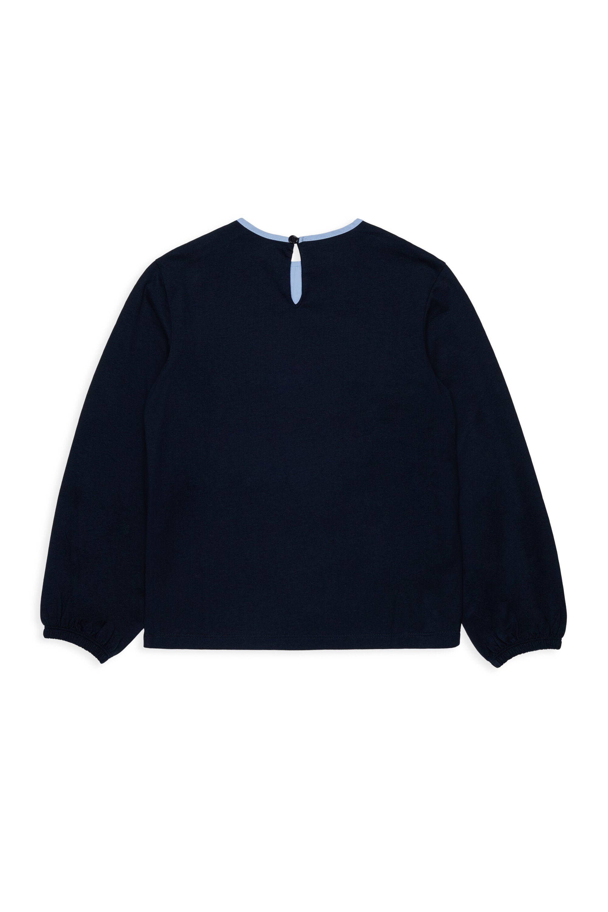 Long-sleeve T-shirt with front details