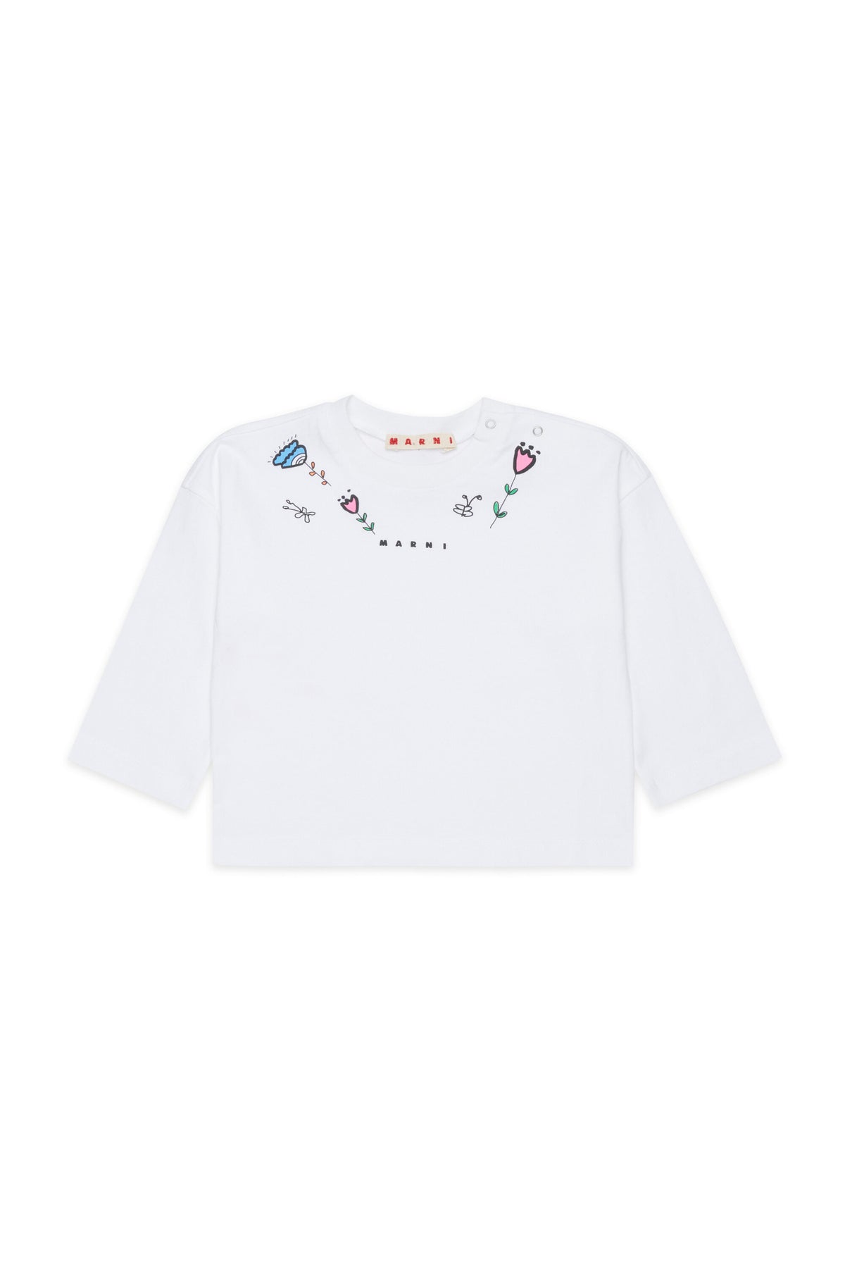 Langarm-T-Shirt mit Logo
