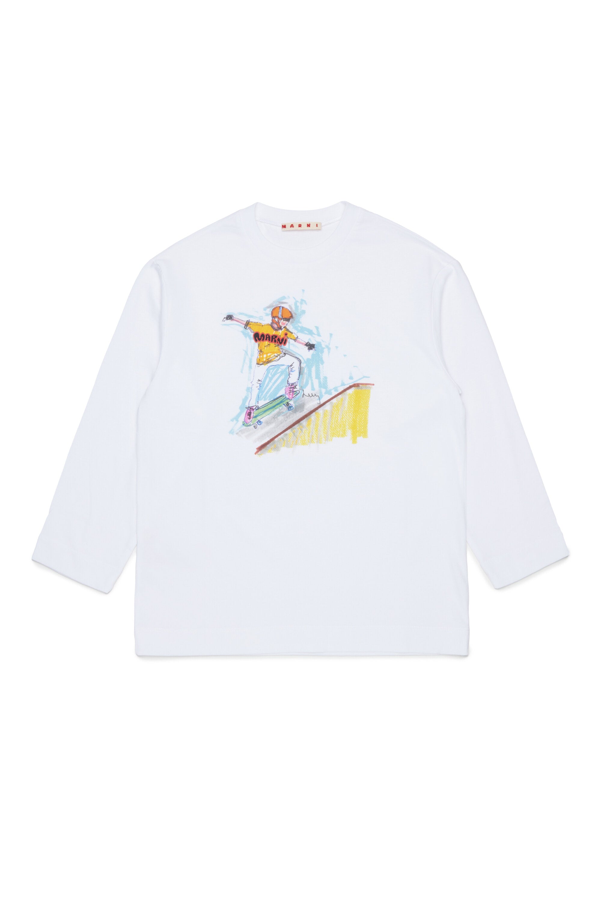Long-sleeve T-shirt with logo