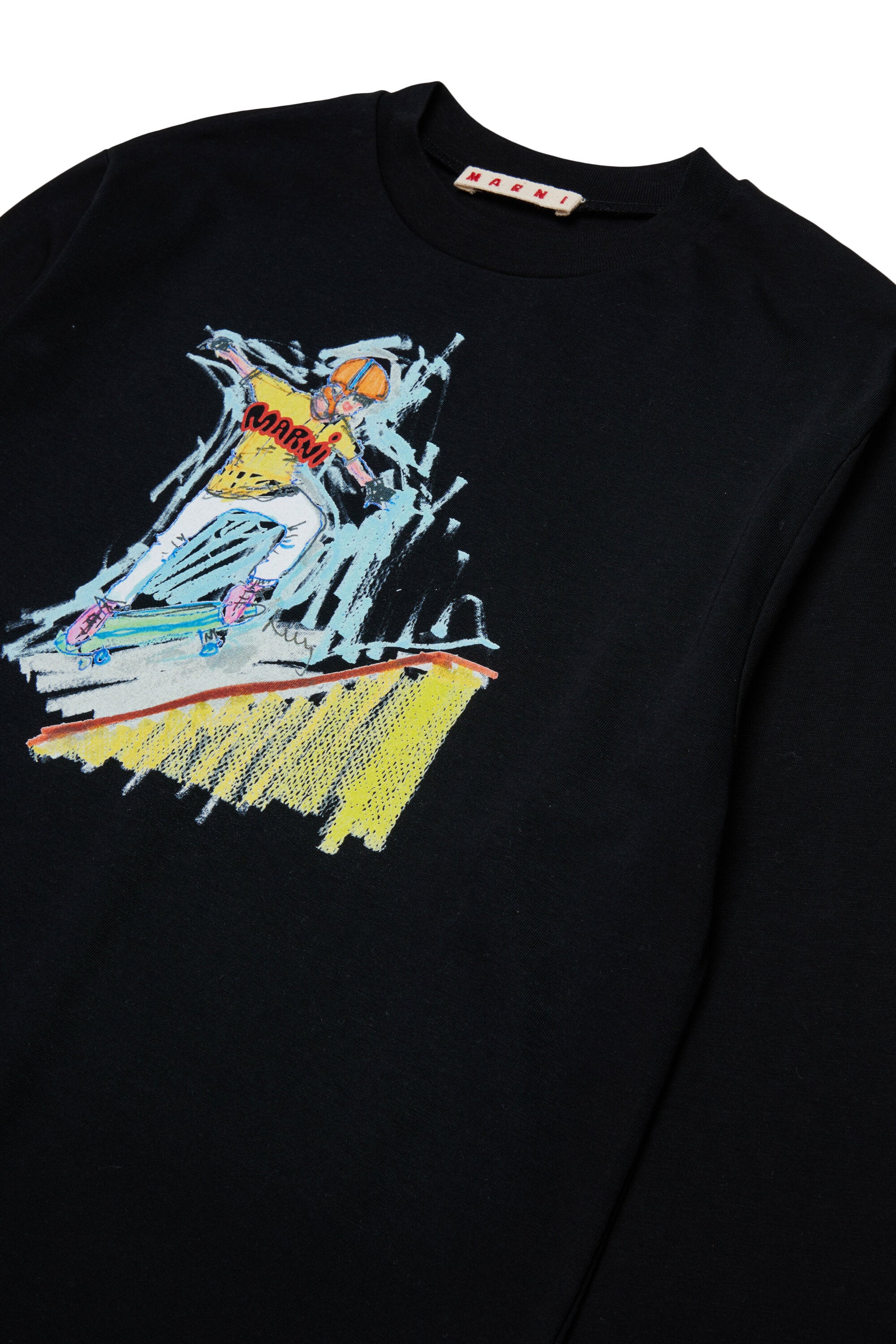 Long-sleeve T-shirt with logo