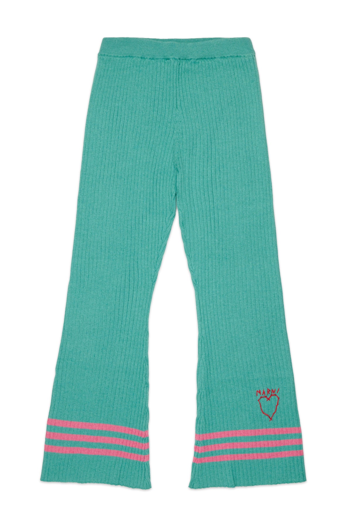 Strickhose mit gesticktem Logo