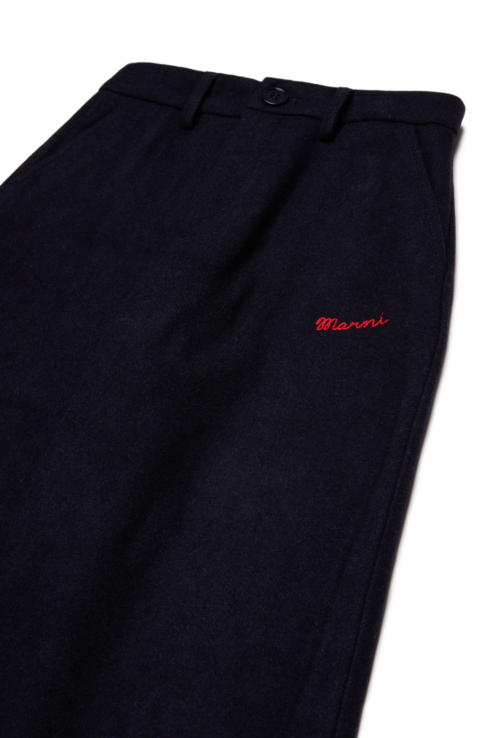 Pantaloni misto lana