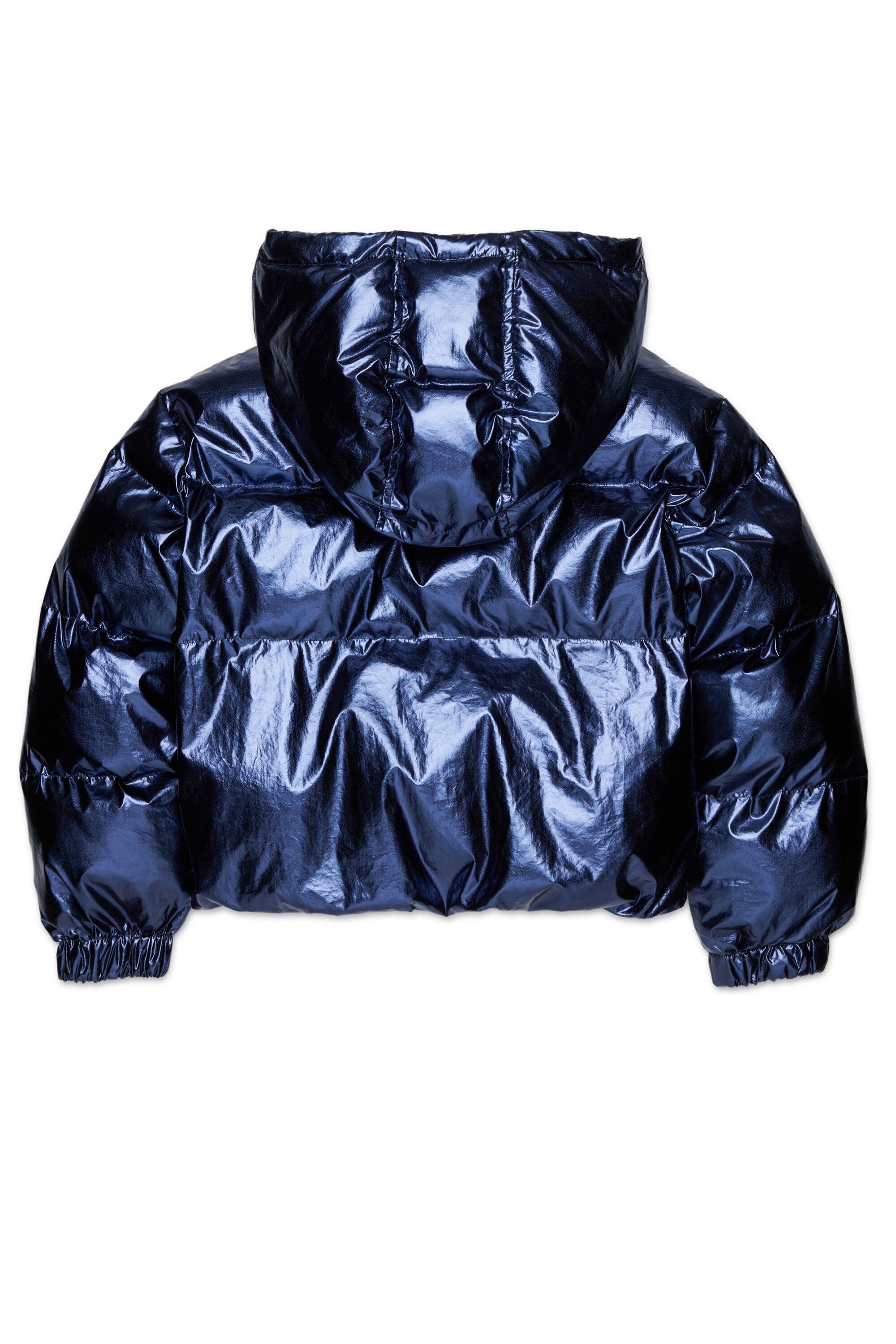 Gefütterte Jacke mit aufgedrucktem Logo