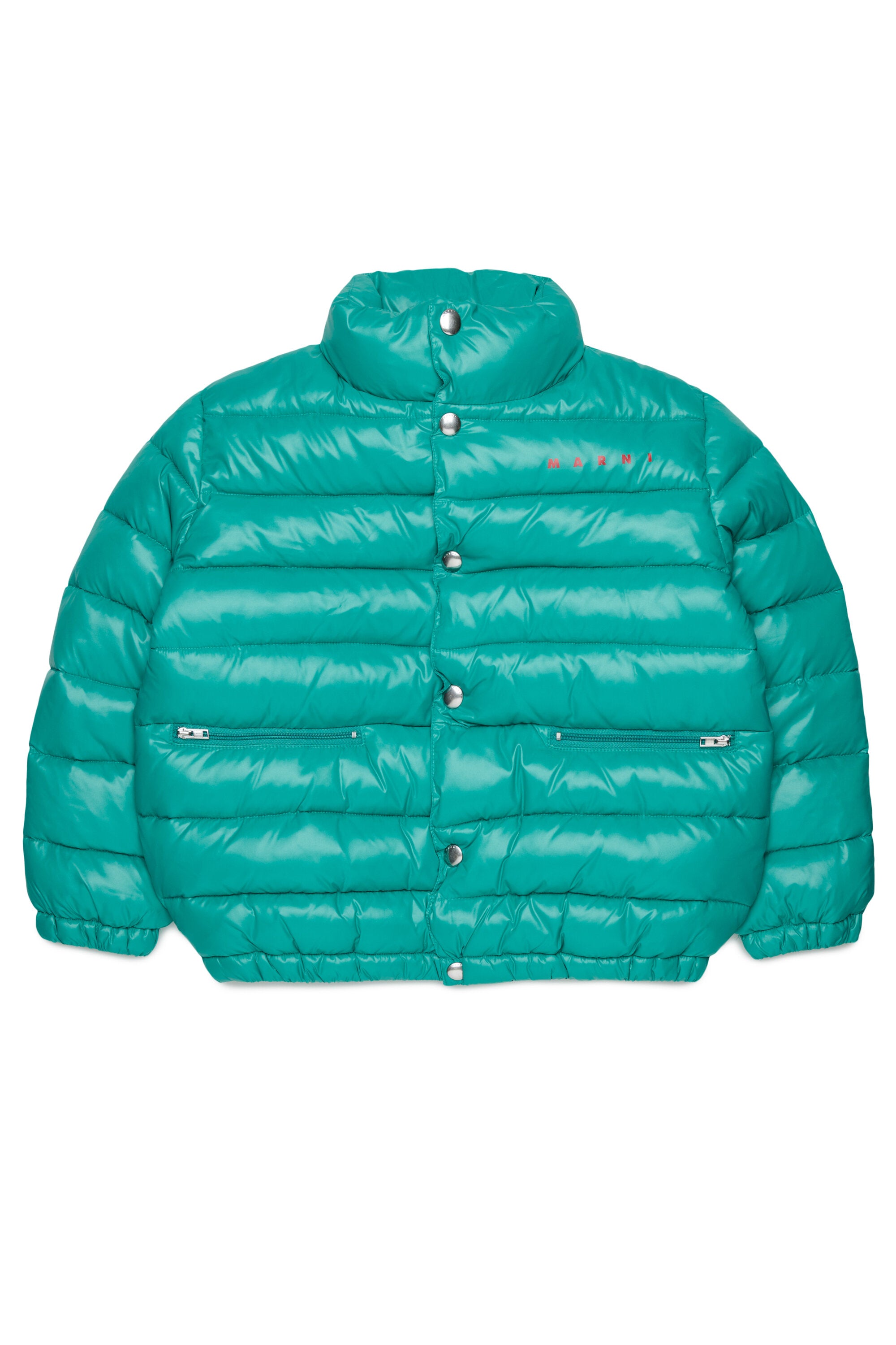 Gefütterte Jacke mit Logo