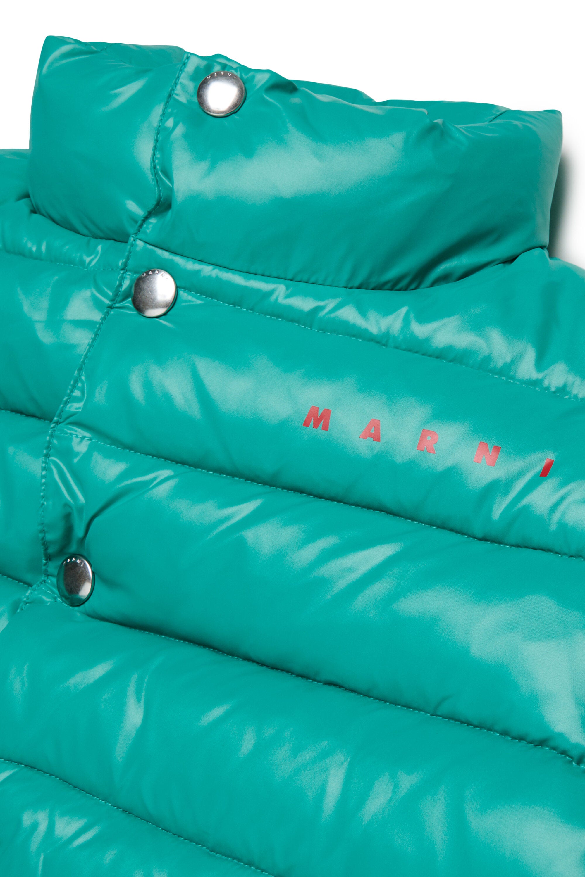 Gefütterte Jacke mit Logo
