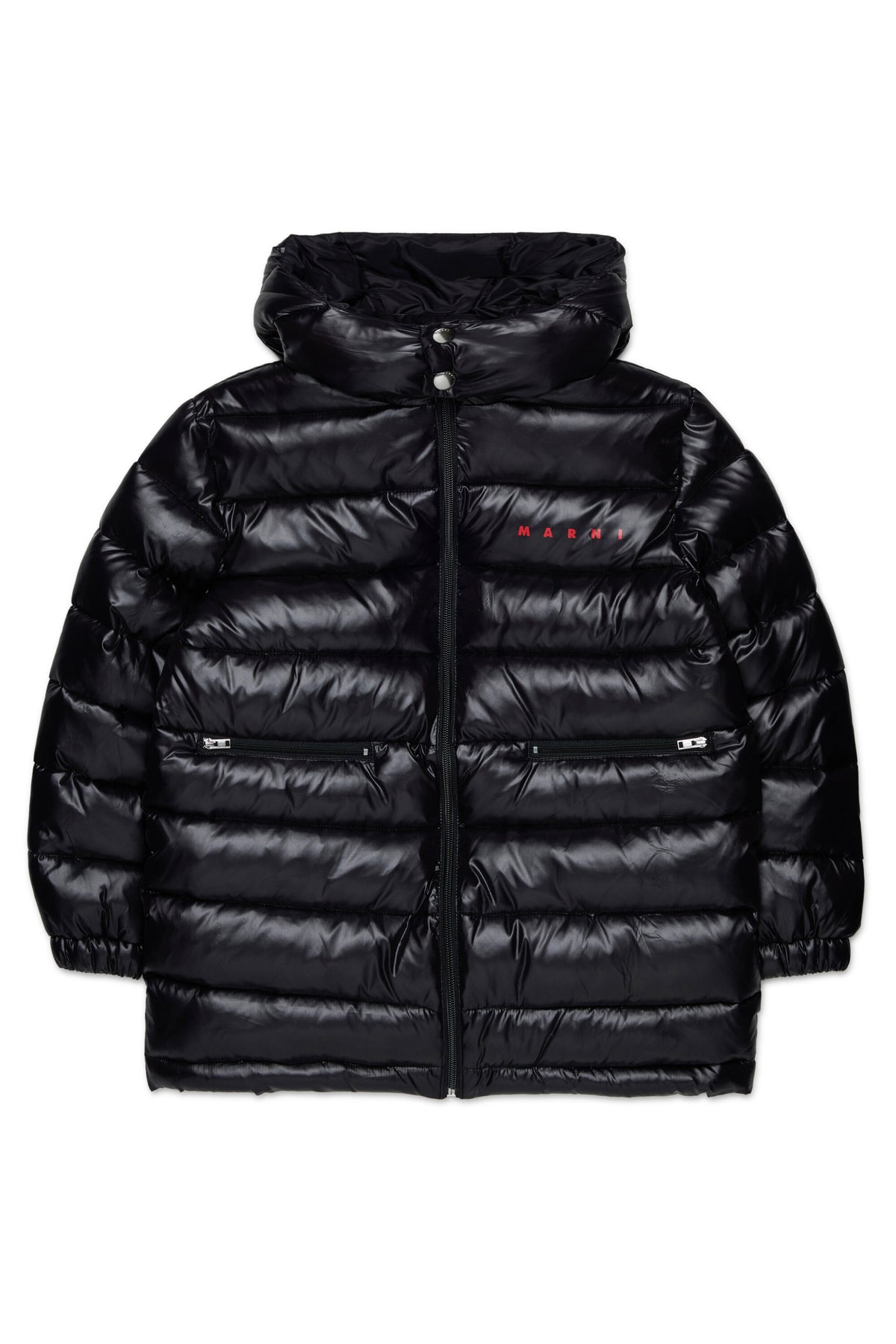 Gefütterte Jacke mit Logo
