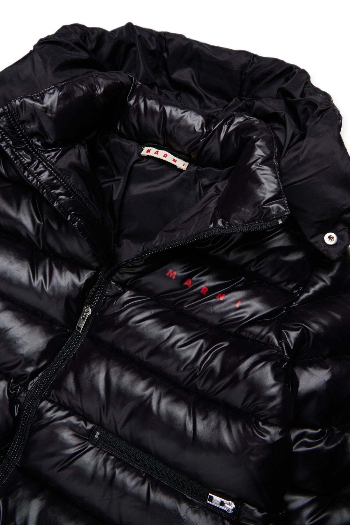 Gefütterte Jacke mit Logo