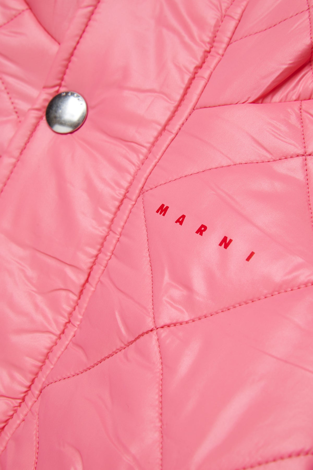Veste matelassée avec logo imprimé