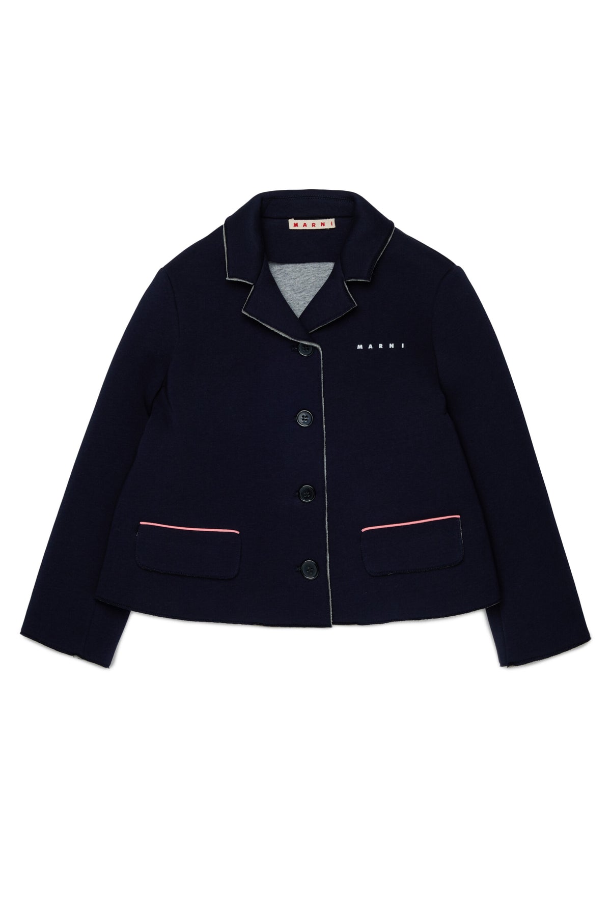 Giacca blazer con logo