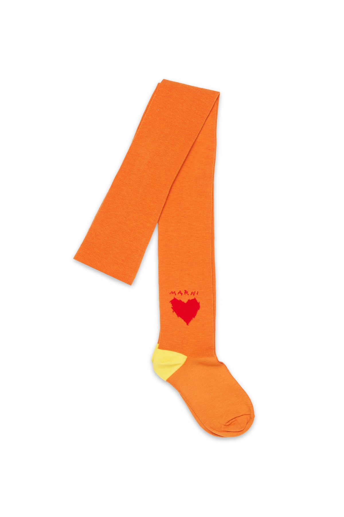 Calze con cuore e logo