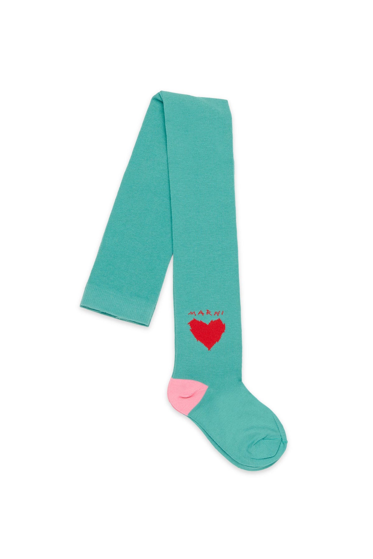 Calze con cuore e logo