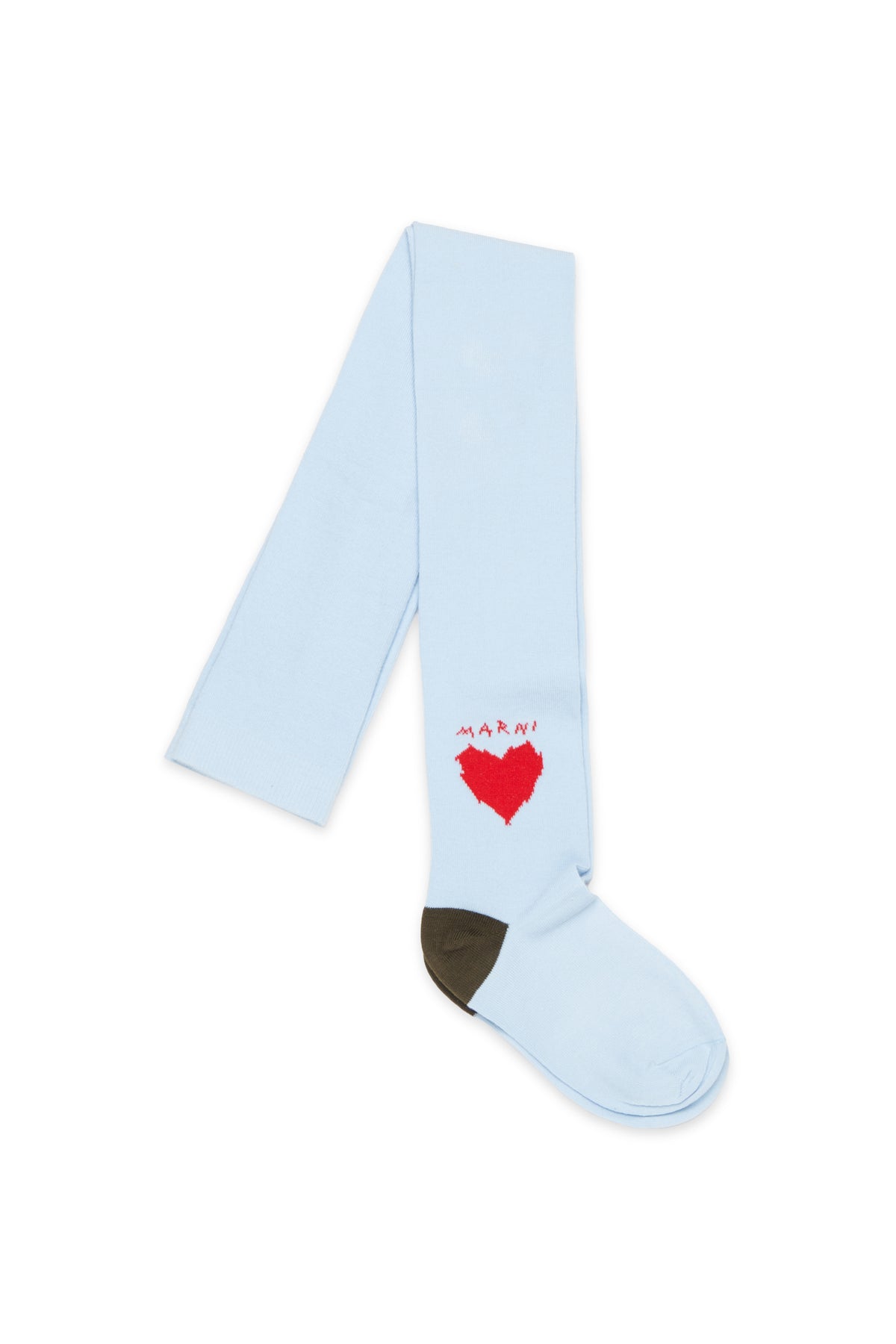 Calze con cuore e logo