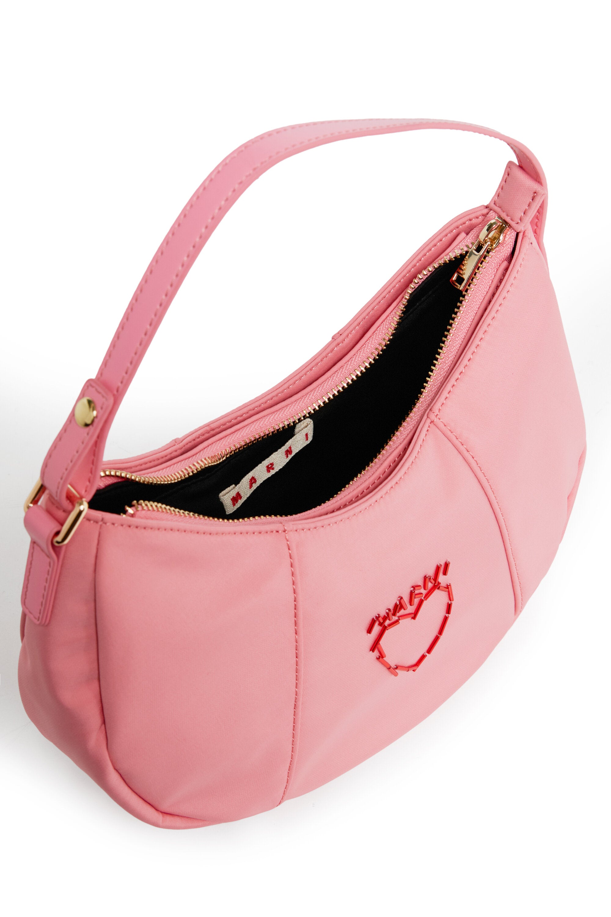 Shoulder bag with logo