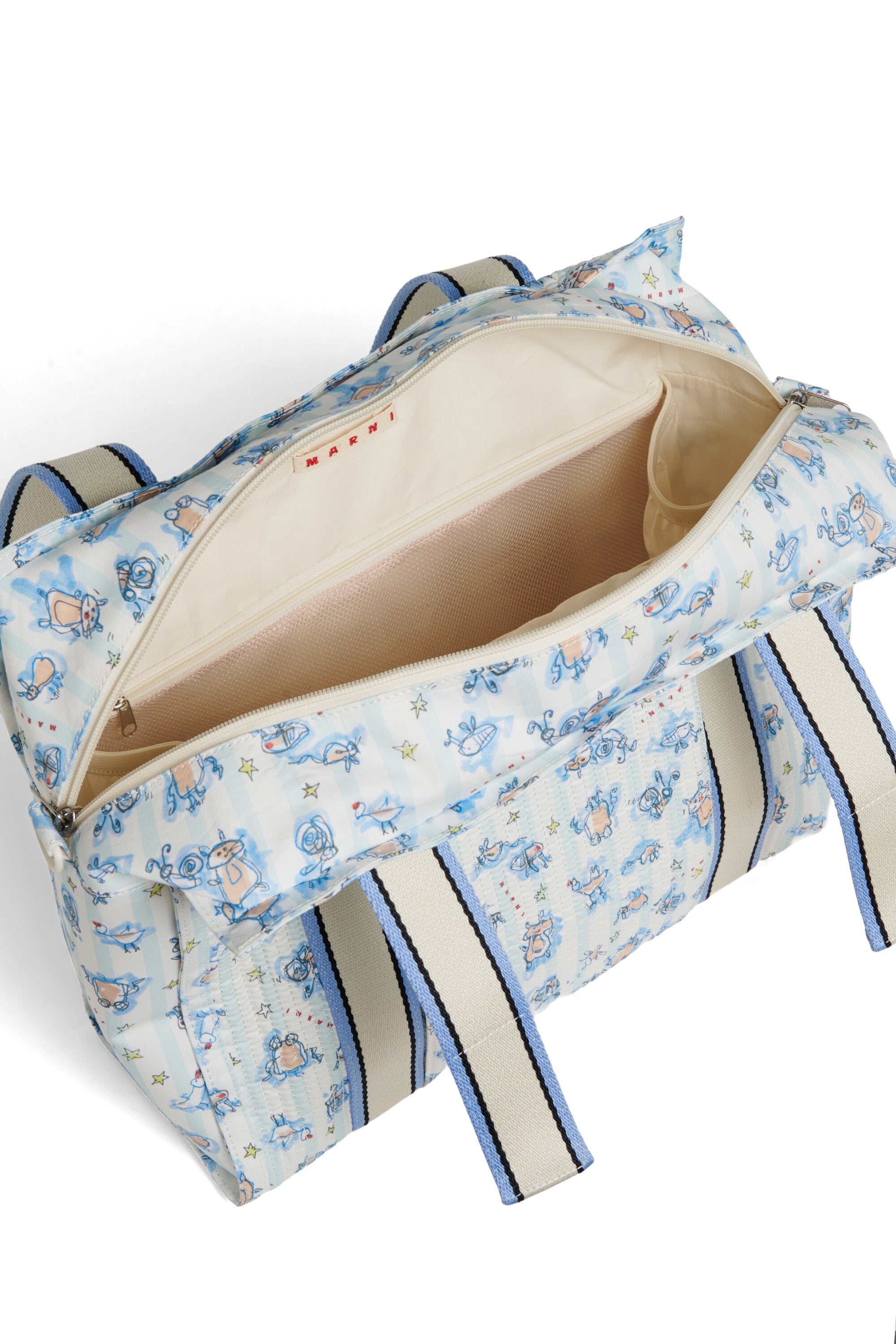 Borsa fasciatoio con fantasia allover