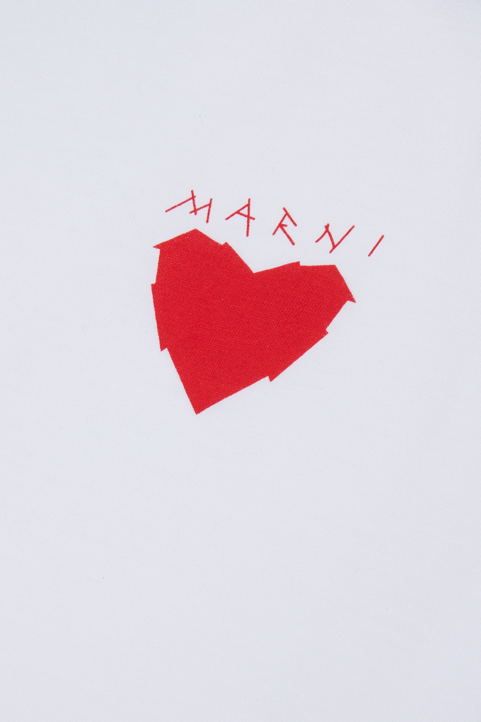 T-shirt with printed heart