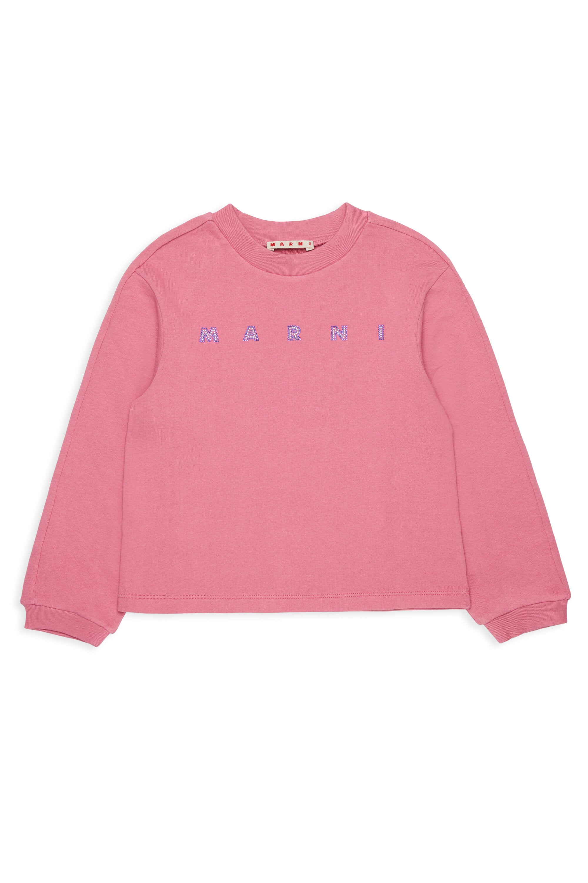 Sweat-shirt col rond avec logo