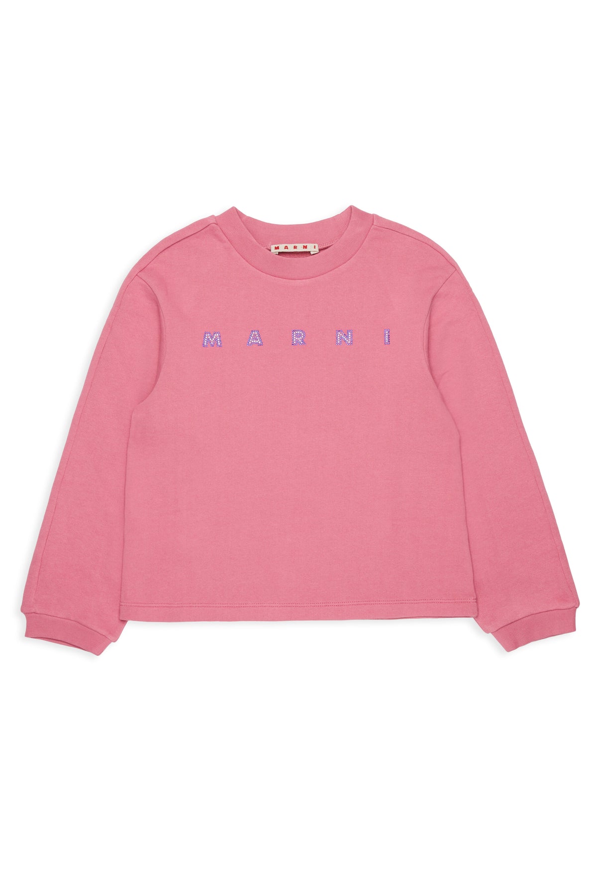 Sweat-shirt col rond avec logo