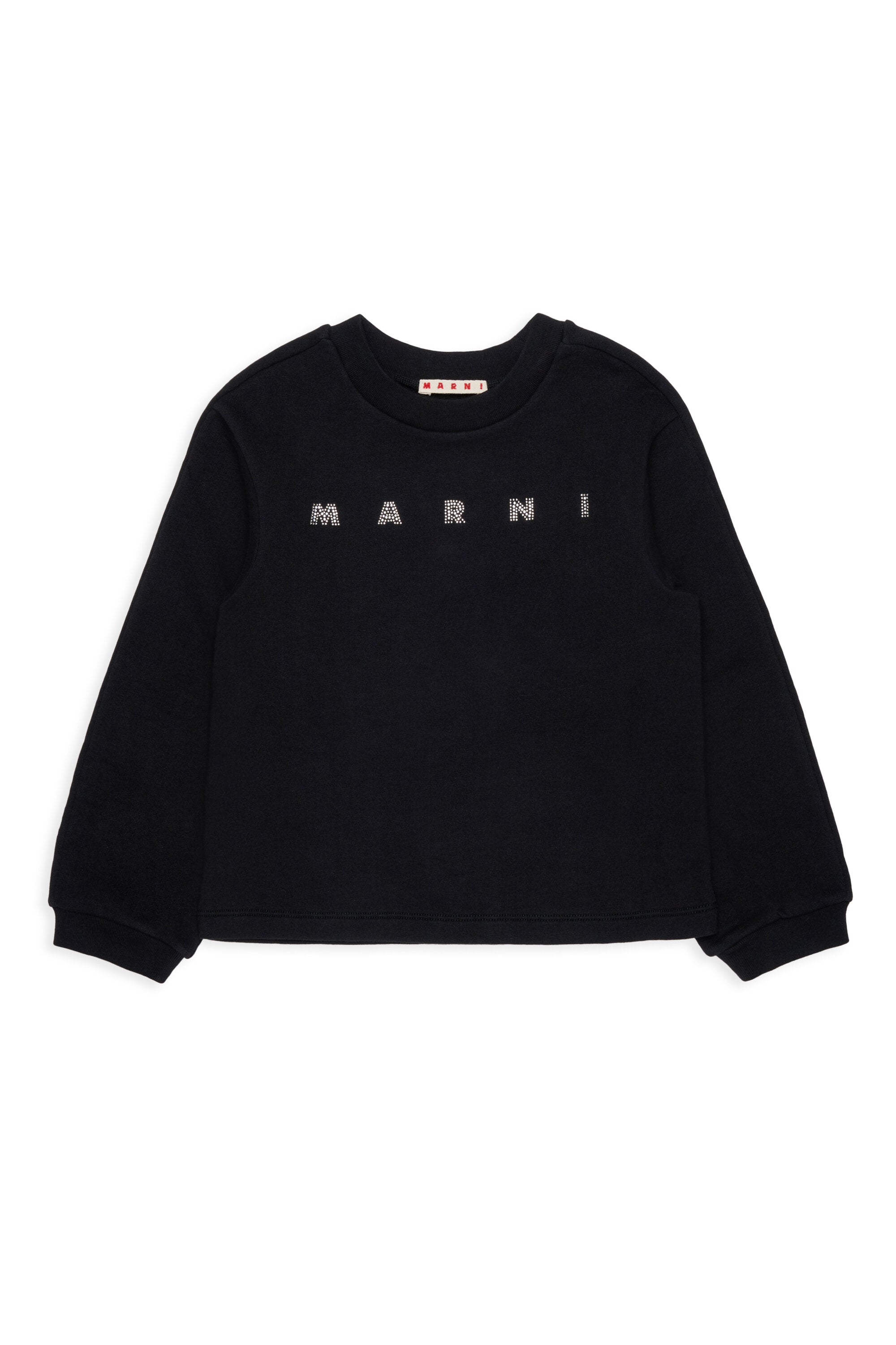 Crew-neck sweatshirt with logo