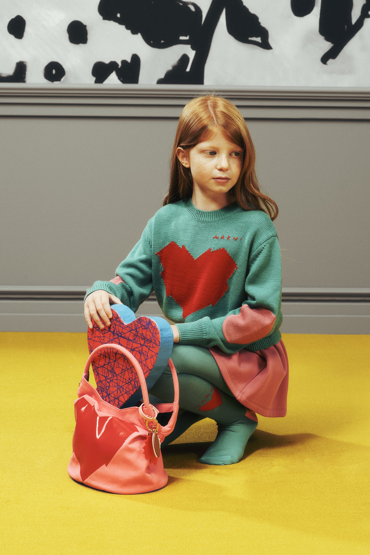 Pull ras du cou avec logo