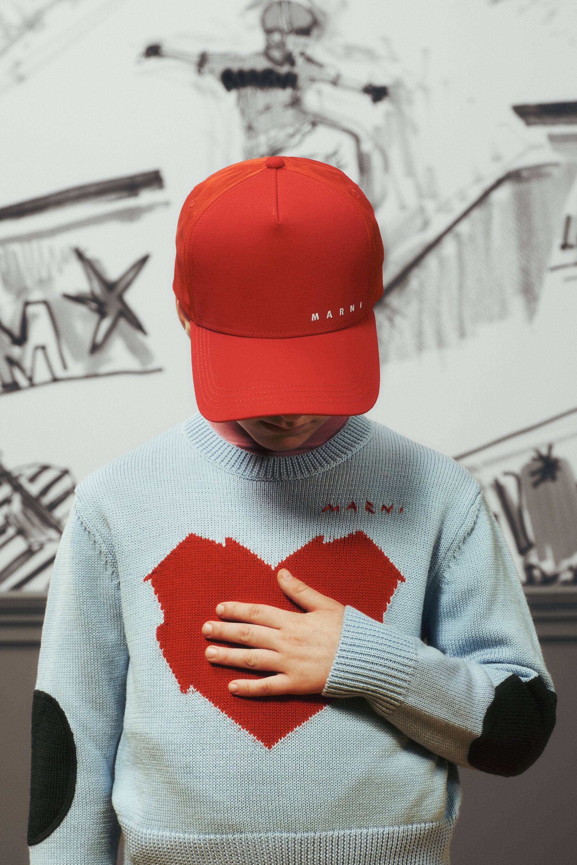 Pullover girocollo con logo