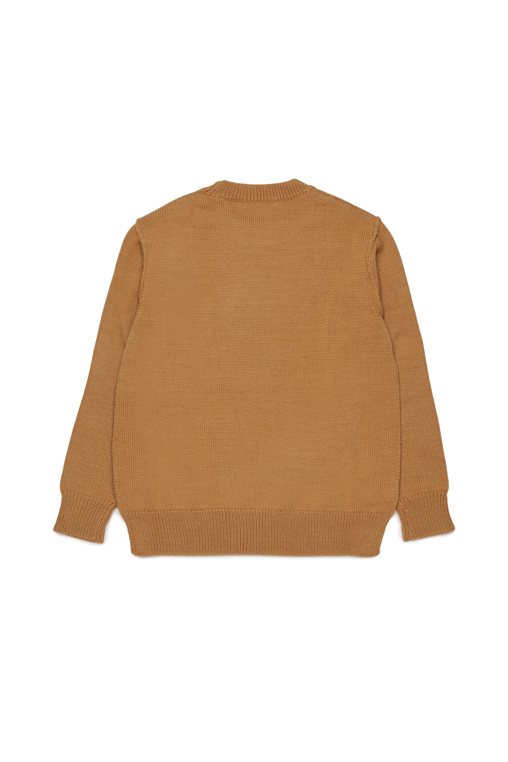 Crew-neck pullover with logo
