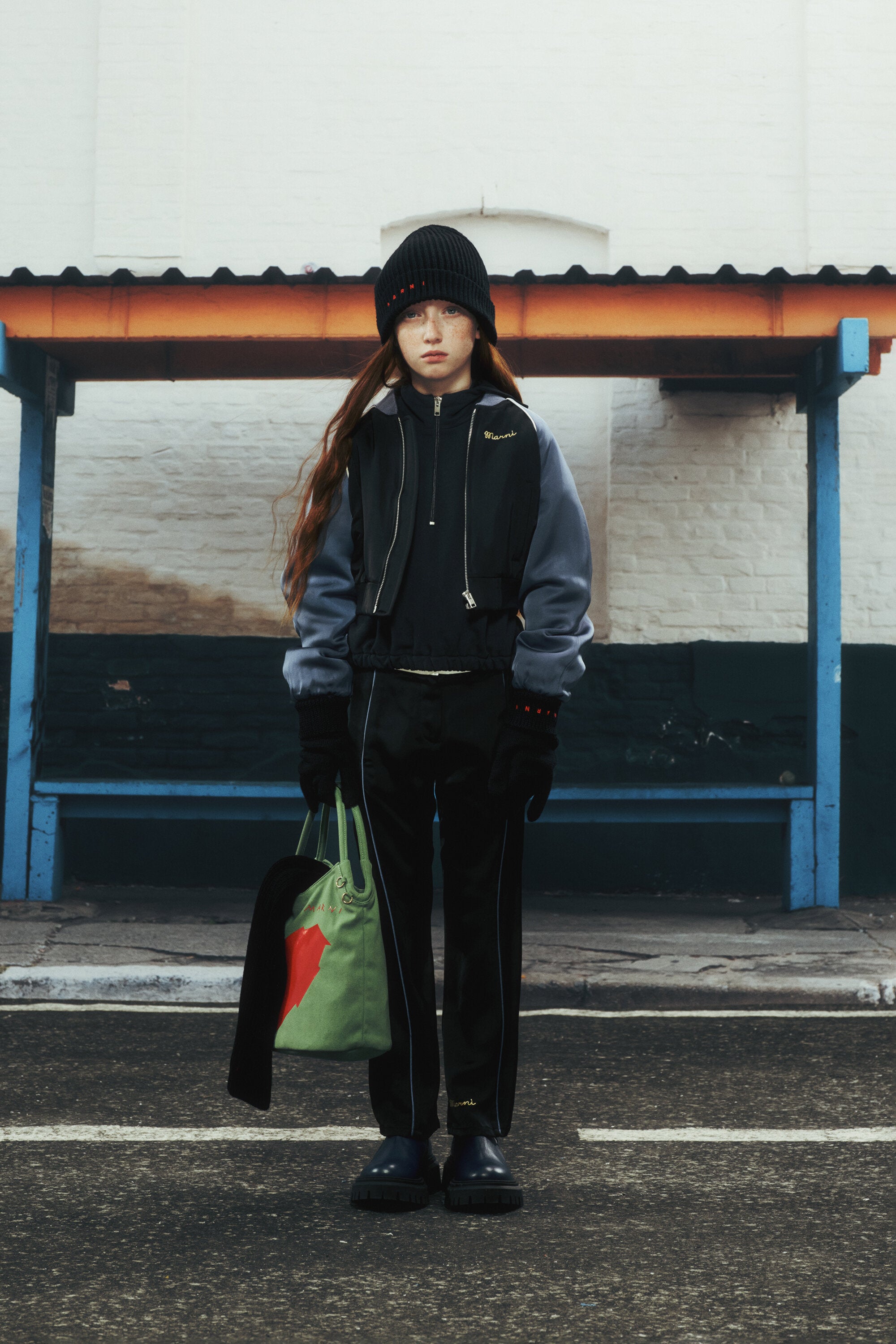 Giacca bomber con logo