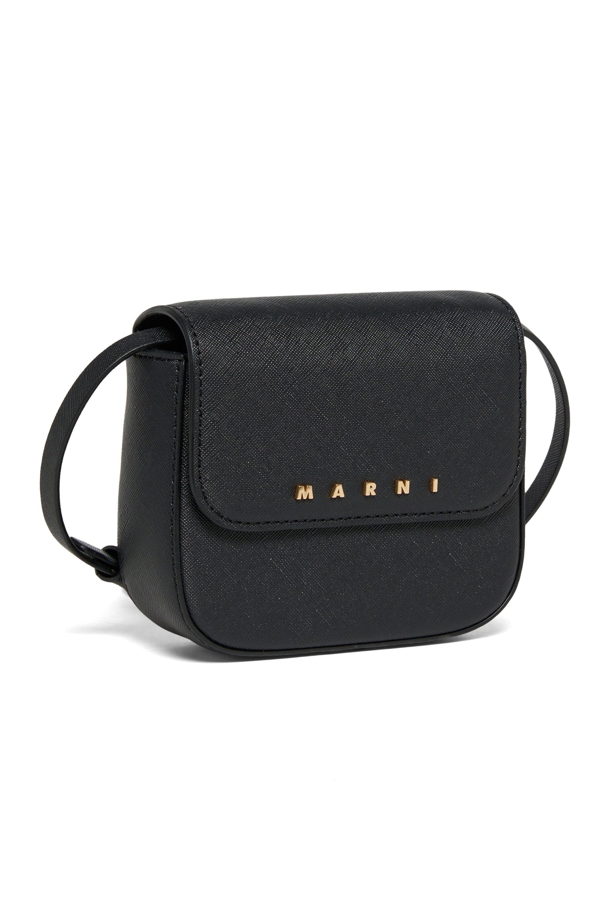 Punk crossbody bag with front flap