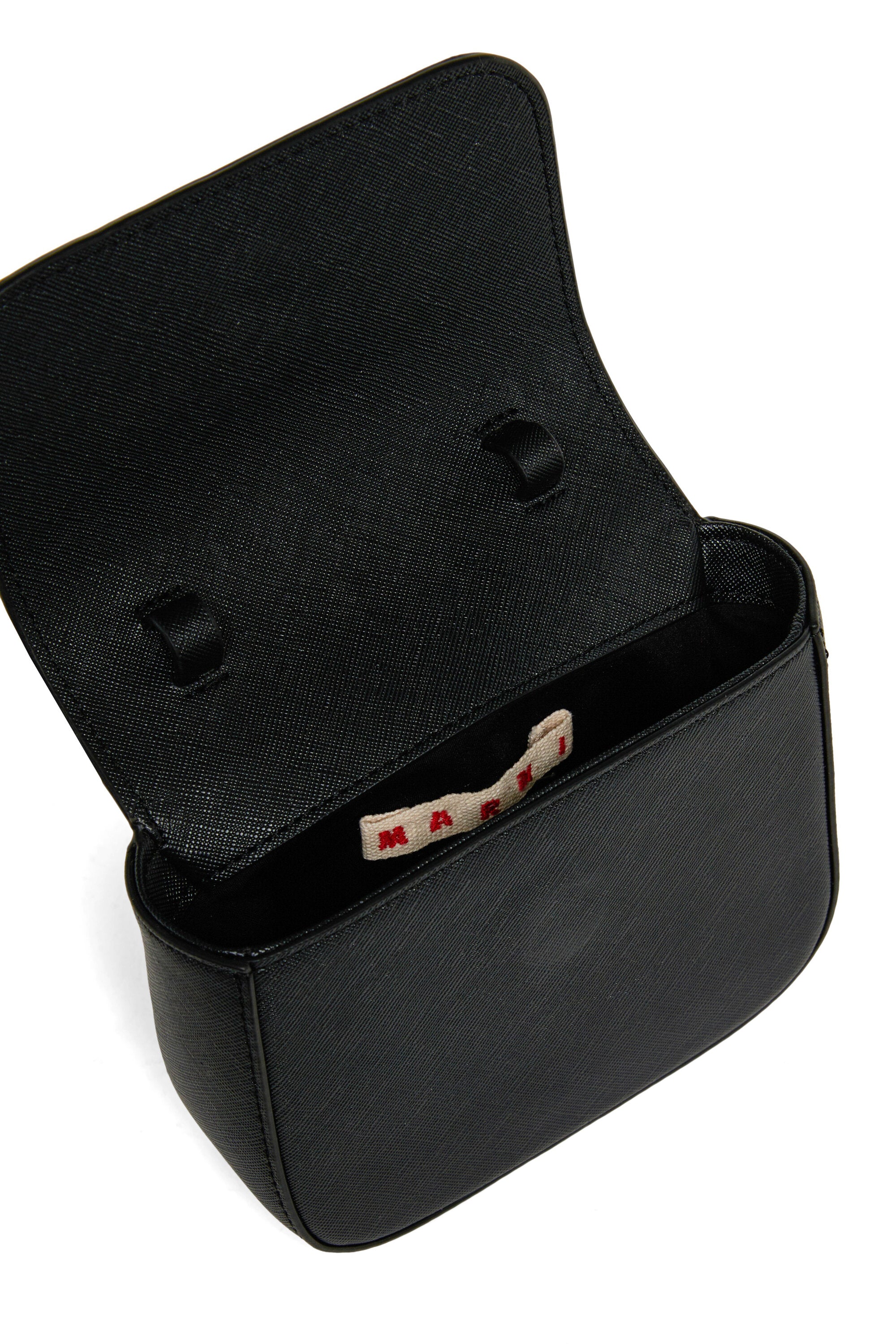 Punk crossbody bag with front flap