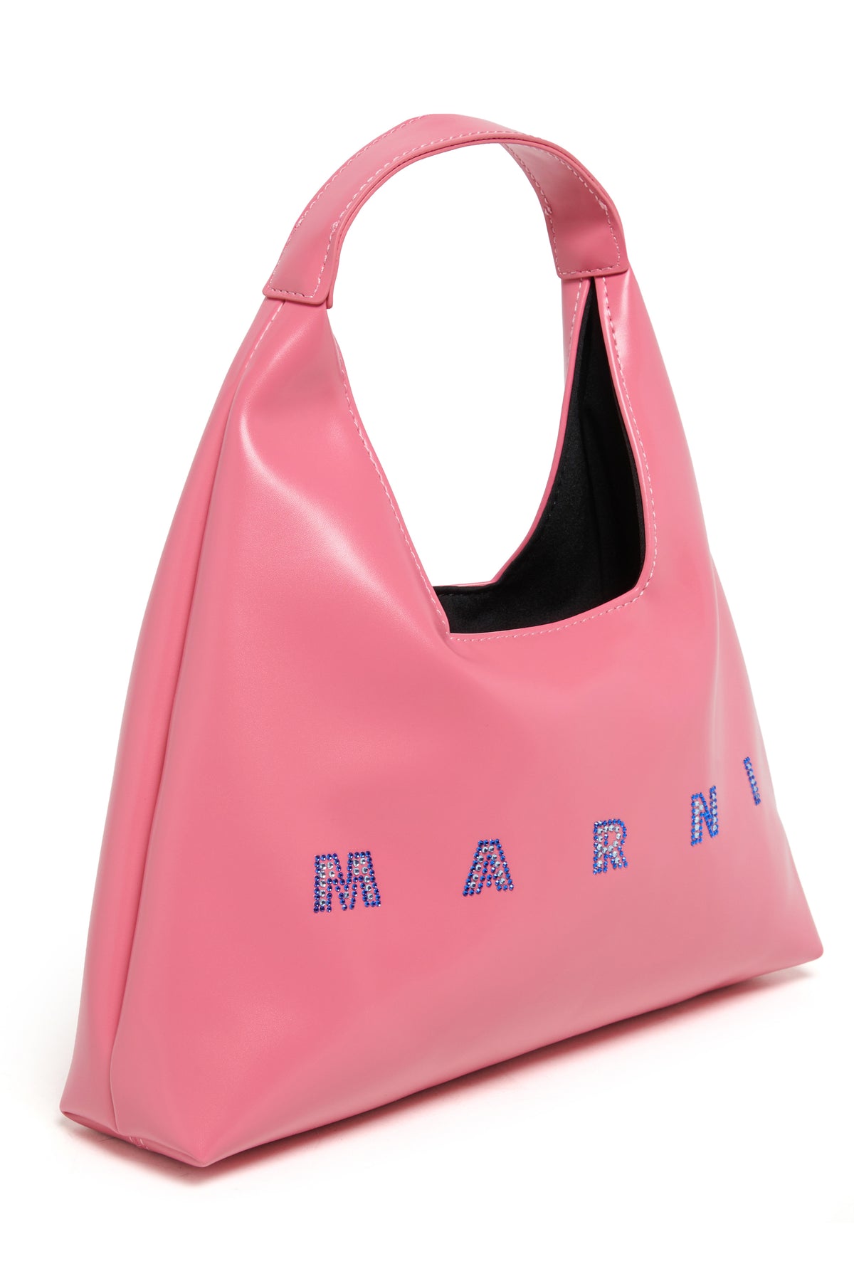 Diamond shoulder bag with logo