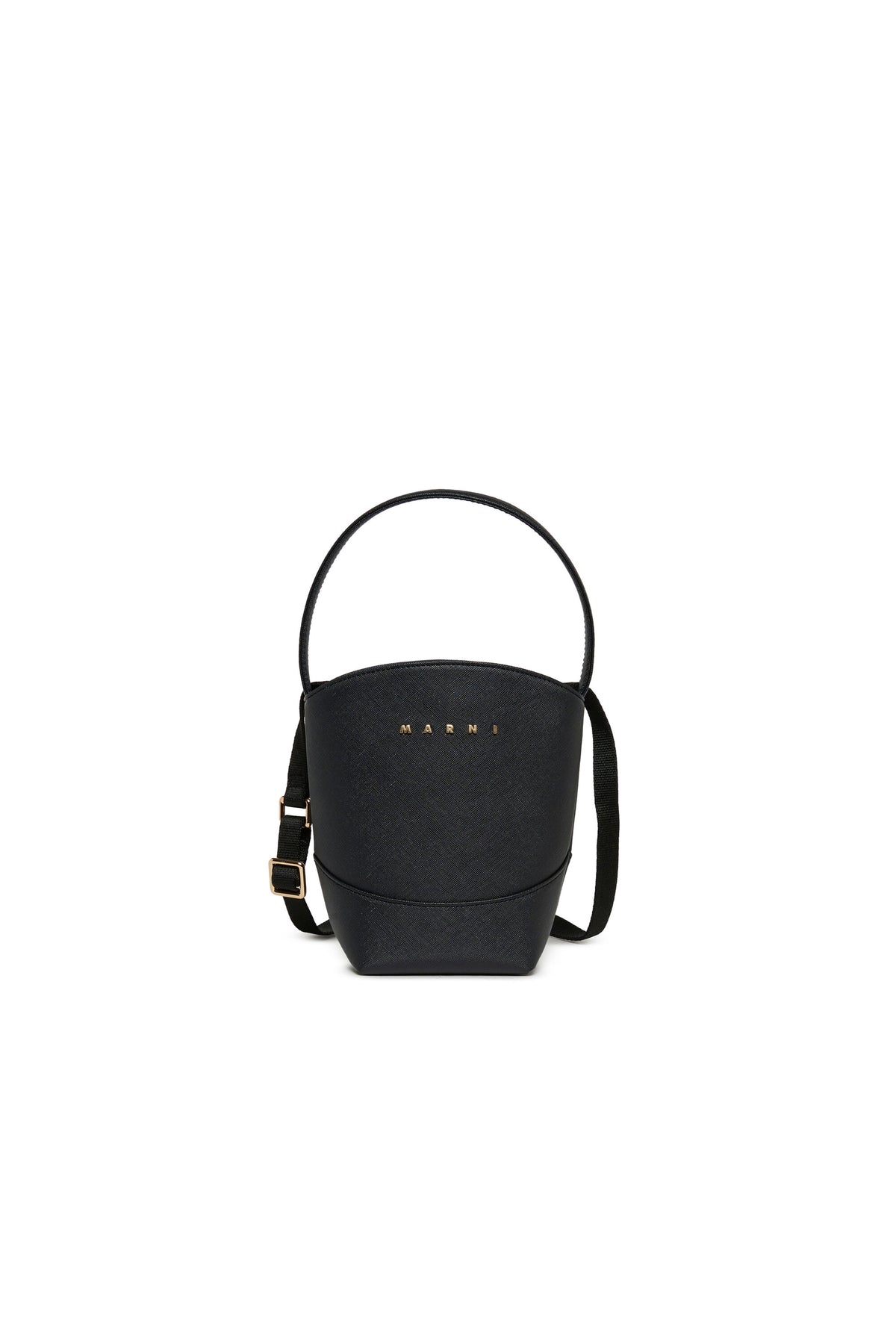 Flower basket crossbody bag with logo