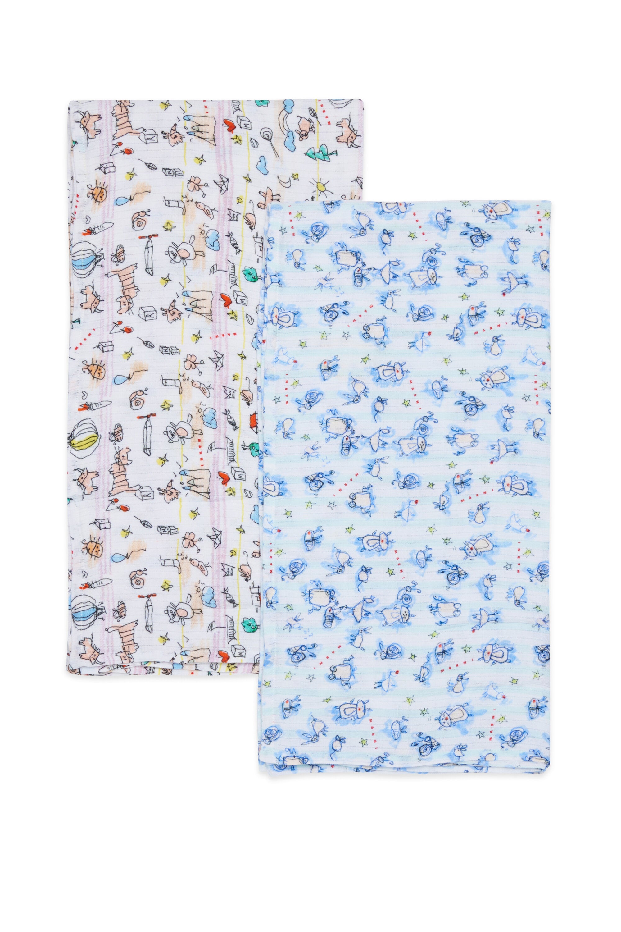 Muslin sets with allover print