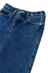 Mid blue bootcut jeans