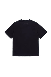 Torn T-shirt branded with numeric logo