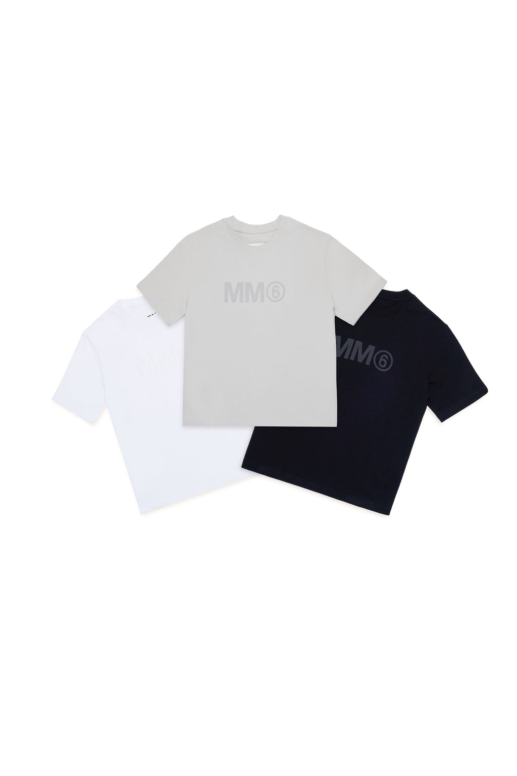 Camiseta con la marca MM6 - Conjunto de 3 piezas